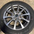 JDM Hot Stuff Exceeder E03 14" Wheels and Snow Tires 